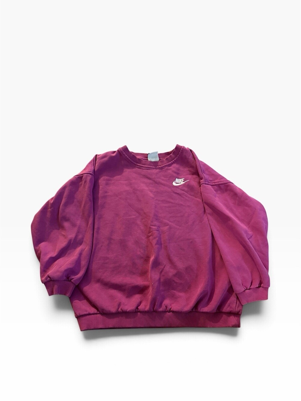 Vintage Nike Pink Crewneck Sweatshirt Made in Jordan M